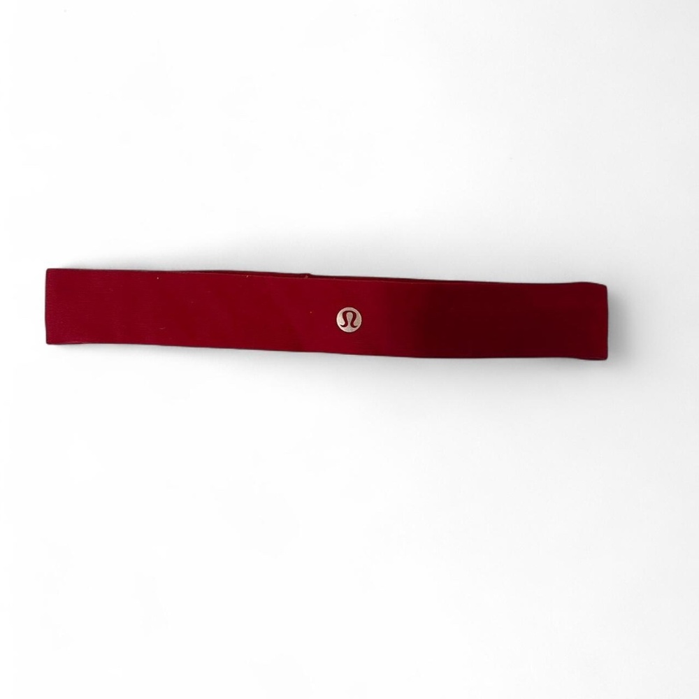 Lululemon red headband